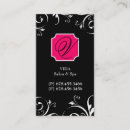 Recherche de tba cartes visite Monogramme