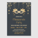 Recherche de mascarade moderne invitations Parti