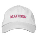 Recherche de monogramme rose casquettes Personnalisation