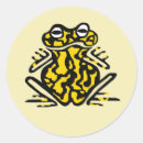 Zoek naar giftige stickers Kikker