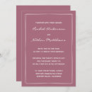 Recherche de géométrique mariage invitations Rose poussiéreux