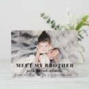 Recherche de nouveau frère invitations Bébé