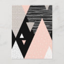 Recherche de paysage scandinave cartes postales Géométrique