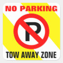 Zoek naar parkeren stickers Teken