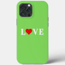Recherche de coeur simple iphone coques Jour des valentines