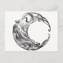 Recherche de loup tribal cartes postales Loups