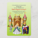 Recherche de chevalier et princesse invitations Château
