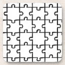 Recherche de puzzles dessous de verres Blanc