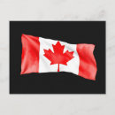 Recherche de drapeau du canada cartes postales Feuille d'érable canadienne