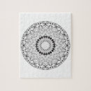 Recherche de chakras puzzles Mandala