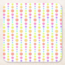Recherche de motif pois dessous de verres Arc en ciel