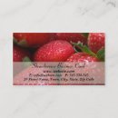 Recherche de fraise cartes visite De
