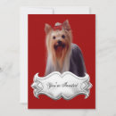 Recherche de chien terrier yorkshire invitations Fête d'anniversaire