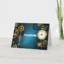 Recherche de vapeur punk vœux cartes Steampunk