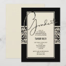 Recherche de black damask invitations Damer