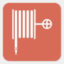 Recherche de symbole de la protection autocollants Danger