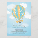 Zoek naar hot air balloon babyshower uitnodigingen Wolken