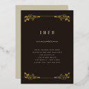 Recherche de businesscards vintages invitations Noir
