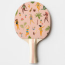 Recherche de danse raquettes ping pong Illustration