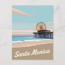 Recherche de santa monica cartes postales Plage