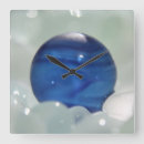 Recherche de verre de mer horloges Bleu