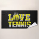 Recherche de tennis bain serviettes Raquette de tennis