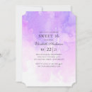 Recherche de de lavande anniversaire invitations Moderne