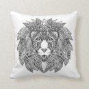 Recherche de zendoodle coussins Tête de lion