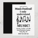 Recherche de festival musique invitations Rétro
