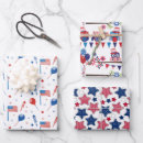 Recherche de quatrième anniversaire papier cadeau Américain