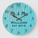 Zoek naar teal klokken Hout