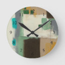Recherche de conception contemporaine horloges Peinture
