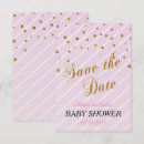 Zoek naar save the date babyshower uitnodigingen Roze