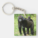 Zoek naar gorilla sleutelhangers Wilde dieren