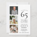 Zoek naar 65 jaar uitnodigingen Voor haar