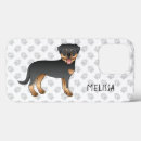 Recherche de chien de rottweiler iphone coques Rottie