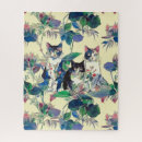 Recherche de chat smoking puzzles Nature
