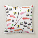 Recherche de motif japonais coussins Sashimi