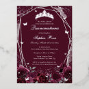 Recherche de diadème invitations Quinceanera