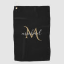 Recherche de jeu golf serviettes Noir