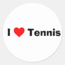 Recherche de joueurs de tennis autocollants Typographie