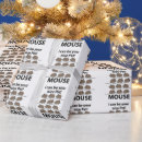 Recherche de rat drôle papier cadeau Animal