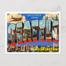Recherche de vintage seattle cartes postales États unis d'amérique