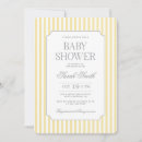 Recherche de rayure jaune invitations Pour elle