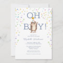 Recherche de hedgehog baby shower invitations Animal