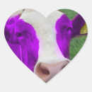 Recherche de vache pourpre autocollants Ferme