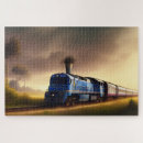 Recherche de locomotives à vapeur puzzles Train