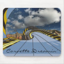 Recherche de corvette tapis souris Course