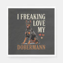 Recherche de doberman serviettes Animal