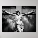 Recherche de jésus sur la croix posters Catholique